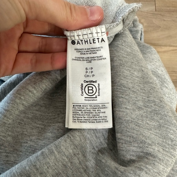 Athleta Coaster Luxe Sweatshirt - Picture 4 of 4